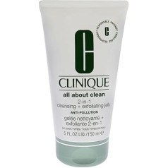 Clinique All About Clean 2-in-1 Cleansing + Exfoliating Jelly Anti-Pollution Cleansing Gel 150ml
