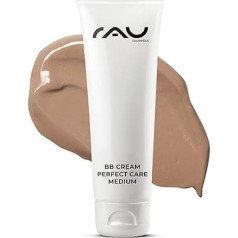 RAU BB Cream Perfect Care, Medium, 75 ml, Tinted Day Cream with Zinc, Vitamin E, Make Up Cover + Care + UV Protection