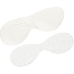 PACKOVE 600 Stück Augenklappe Schönheit Schüttgut Masken Gesichts-augenpads Feuchtigkeit Schwellungen Augenhautpflegepapier Schlafmaske Klares Augenpapier Selber Machen Flecken Weiß Vlies
