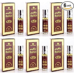 Genuine Al-Rehab Balkis Box of 6 x 6ml Perfume Oil