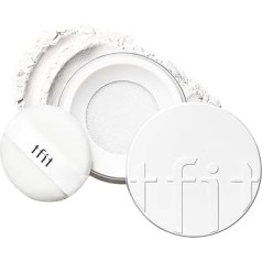 Translucent Set Finishing Powder - Sebum Control Loose Face Powder, Matte and Silky Finish, Lightweight, Long-Lasting, Korean Makeup, 0.24 oz. (01 White, 0.24 oz.)
