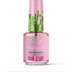 Pink Gellac Nail Hardener with Bamboo Extract, Nail Care to Protect Against Breakage and Chips, Nail Hardener for Healthy, Shiny Nails, Ideal After Gel Manicure, Promotes Natural Nail Growth