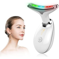 Face Massager Electric Face Massager, DOCOCO 3 Modes EMS Massager Face, Neck and Face Device for Anti-Ageing and Firming Saggy Skin