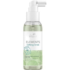 Wella Professionals Elements Calming Serum - Soothing Hair Serum for Sensitive Scalps - Silicone-Free Leave-in Scalp Care - 100 ml