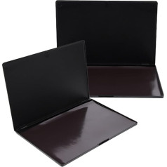 Set of 2 Eyeshadow Palettes Make Your Own Ultimate Curler Eyeshadow Palette Magnetic Empty Eyeshadow Primer Magnetic Palette Kits Palettes Black Plastic