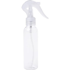 QUEENYARD Clear Spray Bottle 200ml Round Shoulder Mouse Nozzle for Gardening Cleaning Solutions Hairdressers