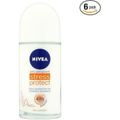 6 x NIVEA women's roll-on deodorant 