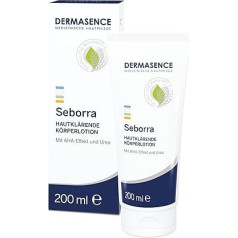 DERMASENCE Seborra Skin Clarifying Body Lotion, 200 ml - Skin Image Refining Body Care for Blemishes or Acne Prone Skin - Also for Rubbing Skin (Keratosis Pilaris) - AHA - with Urea