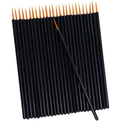 50 stücke Wiederverwendbare Gel Liner Nail Art Pinsel Malerei Stift Einweg Eyeliner Schönheit Eyeline Makup Werkzeuge(Nail Art Brushes)