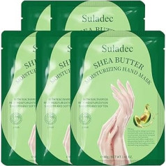 Avocado Hands Moisturising Gloves, Hand Skin Mask Soft Smooth Touch Hand Men Women (Goat Milk) (5 Pairs of Hand Masks)