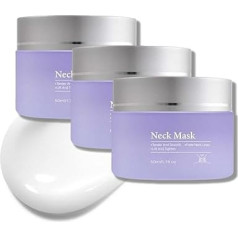 Neck Creams for Tightening & Firming, Halsstraffungscreme für Frauen, Straffungs- und Lifting-Halscreme Anti-Aging & Anti-Falten, Retinol und Collagen-Feuchtigkeitscreme für alle Hauttypen (3pc, 50ml)
