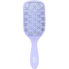 WetBrush Go Green Paddle Detangler for Thick Hair, with Unique Grape Patterns of Ultra Soft Intelliflex Bristles to Gently and Effortlessly Detangle Even The Thickest Hair, Purple