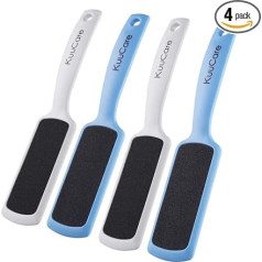 Foot File Foot Callus Remover Double Sided Colossal Pedicure Foot Rasp Dead Skin Exfoliating for Feet (Pack of 4)