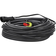 TIMBERA Low Voltage Cable for Husqvarna Automower G2, 220AC, 230ACX, 260ACX, Solar Hybrid - Robotic Lawnmower Connection Cable for Transformer Power Supply and Charging Station - (20 Metres)