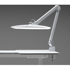 4BLANC Shadow Free LED Lamp Eye Care Dimmable with Desk Clamp and Adjustable Arm