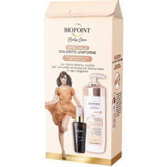 BIOPOINT Body Care BB Cream with Skin Tone Uniform 200 ml Dispenser + Sun Elixir for Face 50 ml Dispenser
