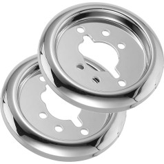 2 Stück Grillknopfsockel, Duschteile, Gasgrillteile, Grillplatten, Ventilknöpfe, Duschhahn Abdeckplatte, Grill Bedienknöpfe, Wasserhahnteile
