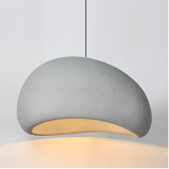 Pendant Light Modern Pendant Lamp Creative Lampshade Chandelier Pendant Light E27 Adjustable Ceiling Light for Bedroom Dining Room Living Room Grey