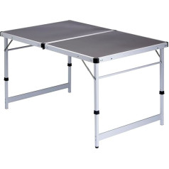 Isabella Camping Folding Table 80x120x70cm NEW