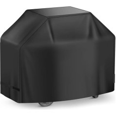 BBQ Cover Grill Cover 150cm BBQ Covers Waterproof UV and Fade Resistant BBQ Cover with Velcro Straps Gas Grill Cover Tear Resistant for Weber Char Broil Nexgrill Grills