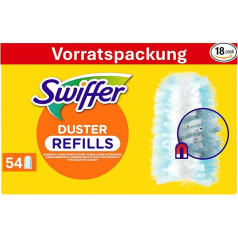 Swiffer Dust Magnet 3 x 18 Refill Cloths, Catches and Closes 3 Times More Dust and Hair Than Conventional Duster