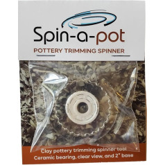 Pottery Trimming Spinner Tool (2