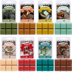 Scented Wax Melts, Scented Soy Wax Cubes Set for Wax Warmer
