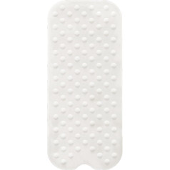 Kleine Wolke Formosa, Bath mat, 40x 90 cm, White, Rubber