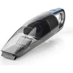 Handheld Vacuum Cleaner - 40 W - Rechargeable - Wet/Dry - Li-Ion - Blue/Grey