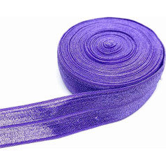 10/15/20/25mm Shiny Elastic Pull On Sewing Lace Trim Waist Band Clothing Accessories
