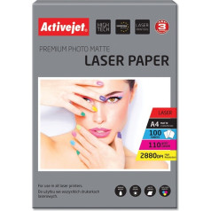 Effiki Activejet ap4-110m100l fotopapīrs matēts (a4; 100 gab.)