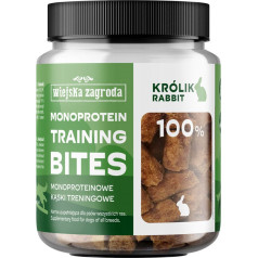 Lauku sētas mācību trušu monoproteīnu kumosiņi (pieaugušajiem) - kārums suņiem - 150g