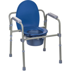 Saliekamais tualetes krēsls 3in1