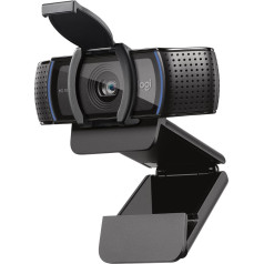 Kamera c920s pro hd tīmekļa kamera