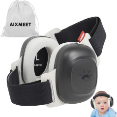 AIXMEET Muffy Baby, Gehörschutz für Babys, Lärmschutz Kopfhörer verhindert Gehörschäden, Gehörschutz Kapselgehörschutz für Kleinkinder und Kinder