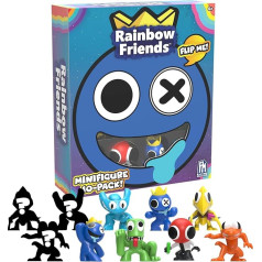 Rainbow Friends - Mini Figures 10-Pack Collector Set (10 Collectible Figures, Series 2)