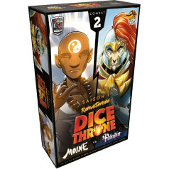 LUCKY DUCK GAMES Dice Throne S1 - Monk VS Paladin