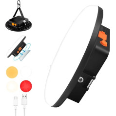 Camping Lamp LED Camping Lantern with 16500 mAh Power Bank Rechargeable Tent Lamp Search Light Camping Light with Hook Emergency Light for Power Outages, Hiking, Camping, Emergency
