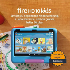 Amazon Fire HD 10 Kids tablet (newest gen) | ages 3–7, 10