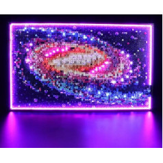 BRIKSMAX LED Light for LEGO The Milky Way Galaxy 31212 - Compatible with Lego Art Building Blocks Model - Without Lego Set
