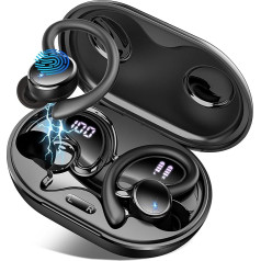 Matast Wireless Earbuds, Bluetooth 5.4 Headphones, 50H+ Playtime, Stereo, Noise Cancelling, Headphones with 4 ENC Microphone, Sports Earbuds, IP