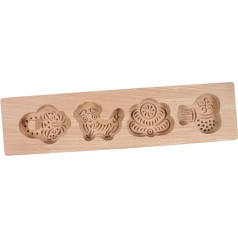 Keksformen. Keksformen aus Holz, Keks, 1 Stück, Keksform, Schokoladenherstellungstablett, Holz-Backform, Küchenhelfer, DIY-Backzubehör, gedämpftes Brot