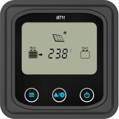 EPEVER® MT11 Remote Meter LCD Display Remote Meter for Solar Charge Controller for DuoRacer Series MT11