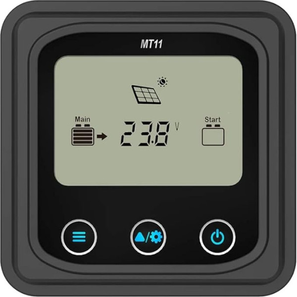 EPEVER® MT11 Remote Meter LCD Display Remote Meter for Solar Charge Controller for DuoRacer Series MT11