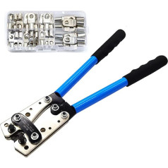 Tragbare Kabel-Crimpzange Professionelle Terminals Crimper Zange Auto Kupfer R-ing Terminal Draht Crimp Terminals Gelötete Steckverbinder Kit Multifunktionale Handwerkzeuge