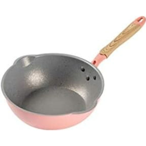 ASerZenith Antihaft-Pfanne Aluminiumlegierung Bratpfanne Maifan Stein Wok Mit Hitzebeständigem Griff Herd Kochgeschirr