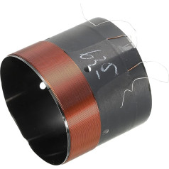 PATIKIL Woofer Swing Coil 2.5 x 0.75 Inch 2 Layers Round Copper Wire Speaker Voice Coil for Speaker Repair