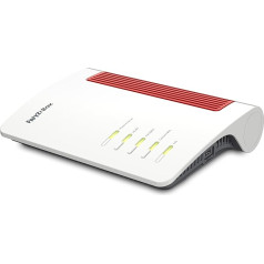 FRITZ!Box 4690 (Wi-Fi 7 Mesh Router, for Cable, DSL or Fibre Optic Connection, up to 6,960 Mbps, 1x 10 Gigabit WAN and LAN, 3 x 2.5 Gigabit LAN, DECT Base, WLAN Mesh, German Version)
