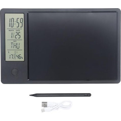 Electronic Digital Planner, Tablet Calendar with Display of Time, Day, Temperature and Humidity, Multifunctional Electronic Calendar for Home Work
