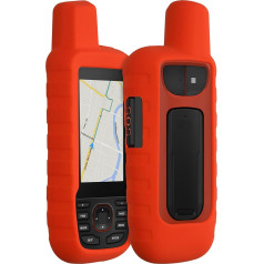 kwmobile Case Compatible with Garmin GPSMAP 66i / GPSMAP 67i - Protective Case for GPS Handheld Device in Orange